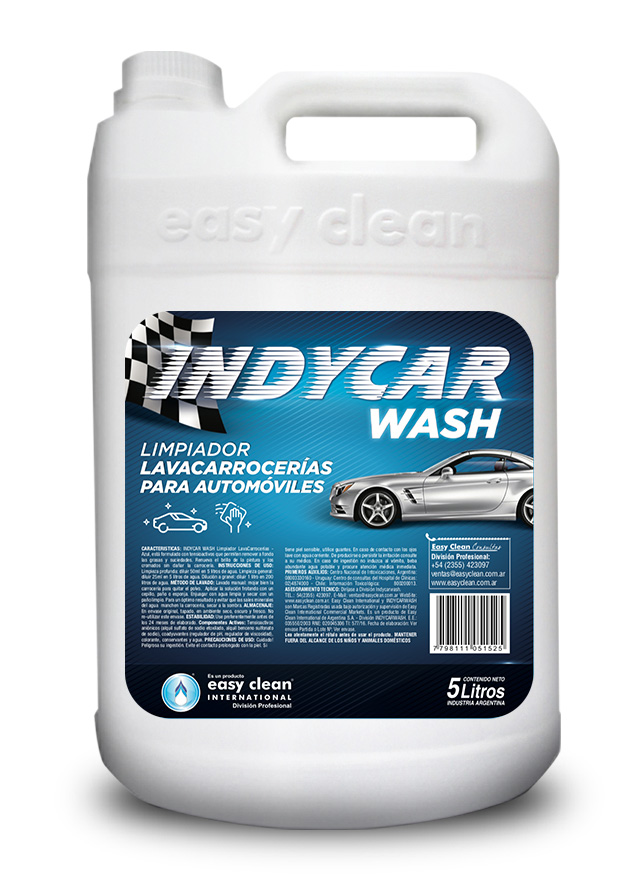 Indycar Wash shampoo superconcentrado
